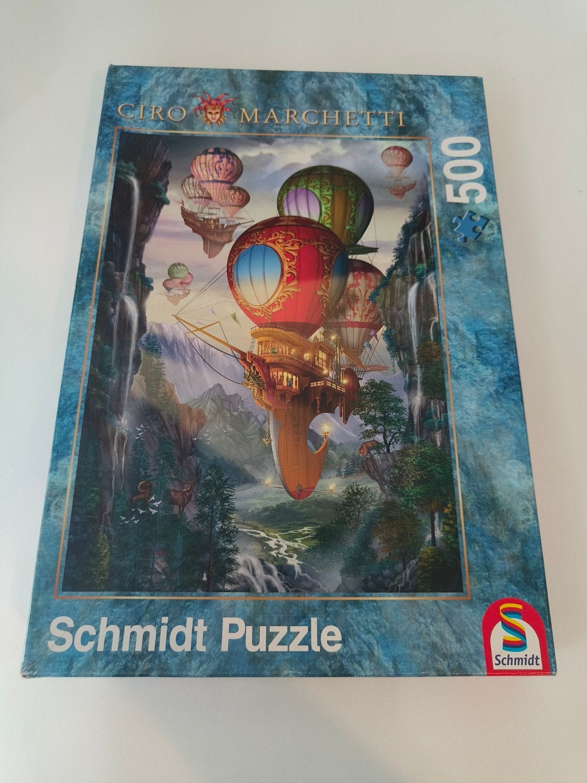 Ciro Marchetti magische luchtballonnen puzzel 500 stukjes, Hobby en Vrije tijd, Denksport en Puzzels, Ophalen of Verzenden, 500 t/m 1500 stukjes