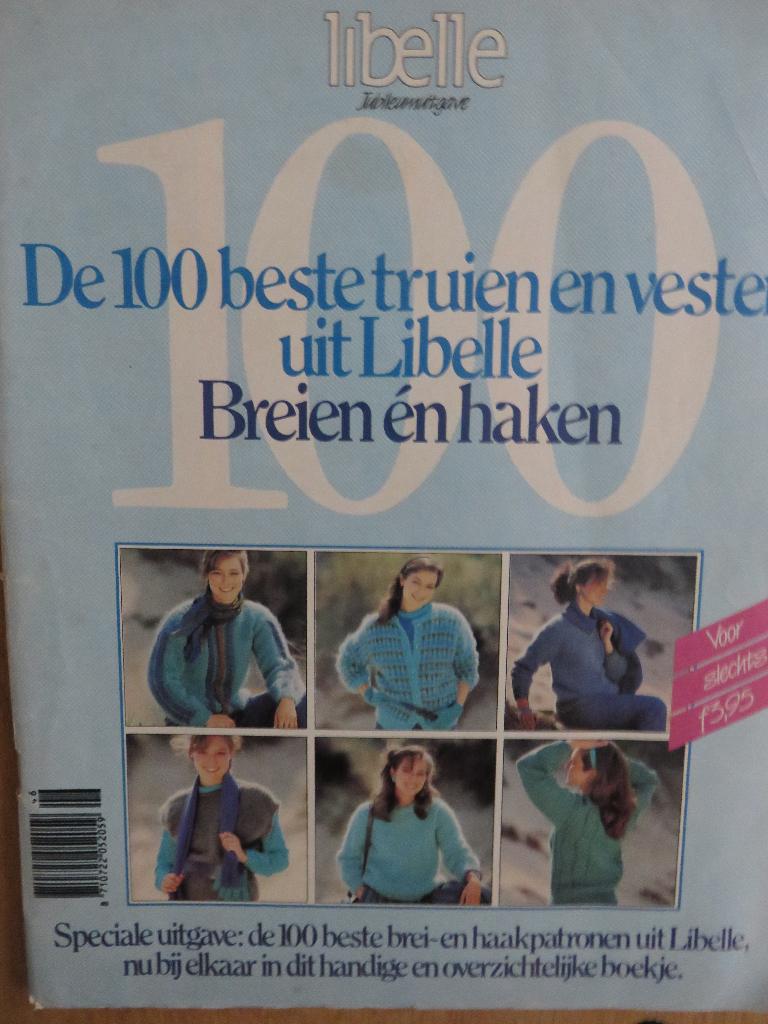 DE 100 BESTE TRUIEN EN VESTEN UIT LIBELLE, Verzenden, Zo goed als nieuw, Breien, Patroon of Boek