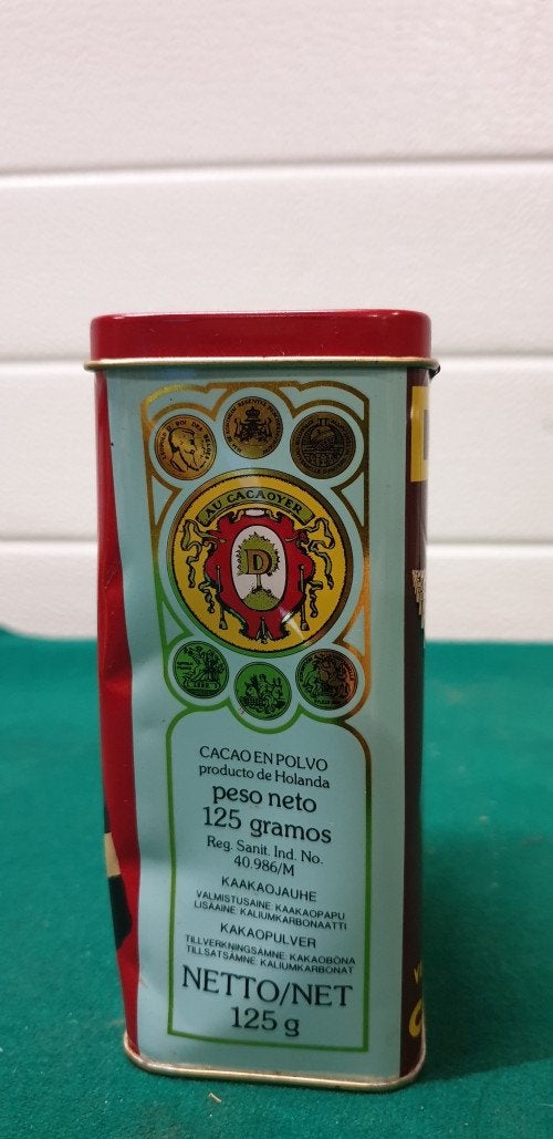 Droste cacao blik, 13.5 hoog, Verzamelen, Ophalen of Verzenden
