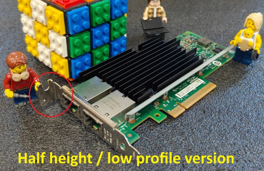 Intel Ethernet Converged Network Adapter X540-T2, Ophalen of Verzenden, Zo goed als nieuw, Intern, Intel