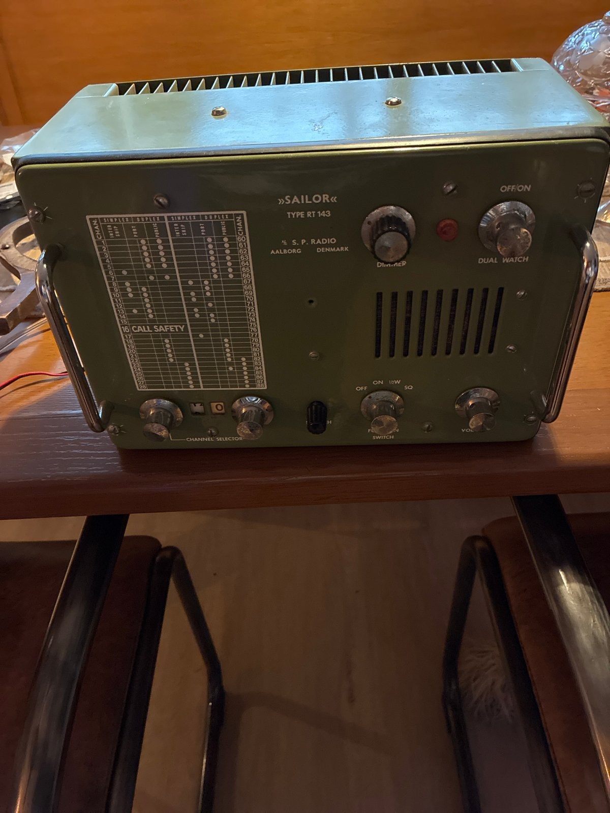 Vintage Sailor RT143 scheepsradio - Werkt niet, Ophalen, Niet werkend, Radio
