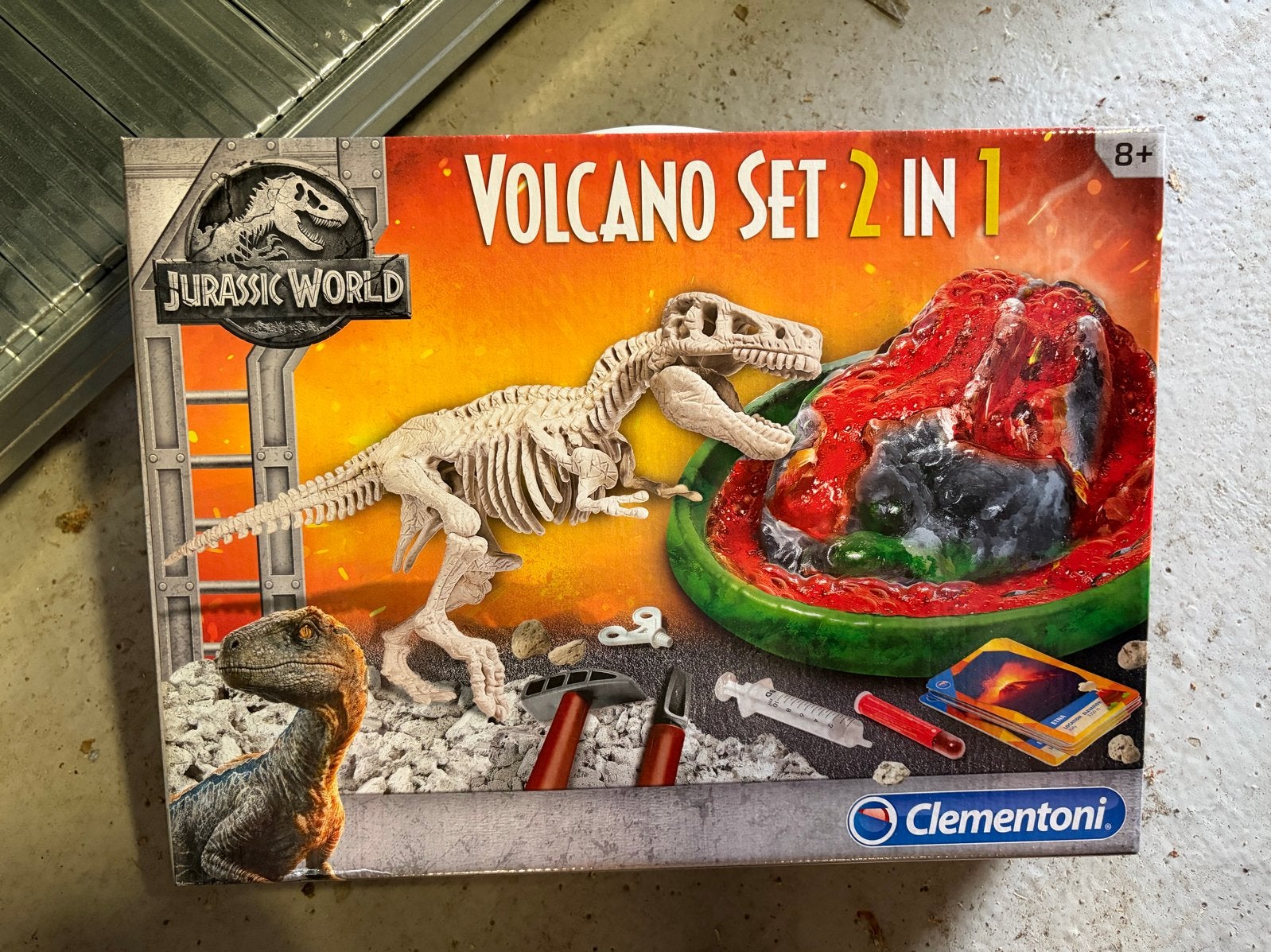 Jurassic World Vulkaan Set 2-in-1, Kinderen en Baby's, Speelgoed | Overig, Ophalen of Verzenden, Nieuw, Jongen of Meisje