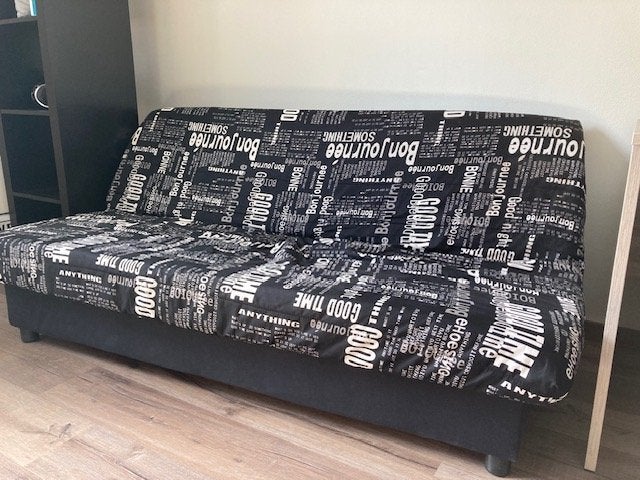 Slaapbank, Ophalen, Gebruikt, 150 tot 200 cm, Tweepersoons