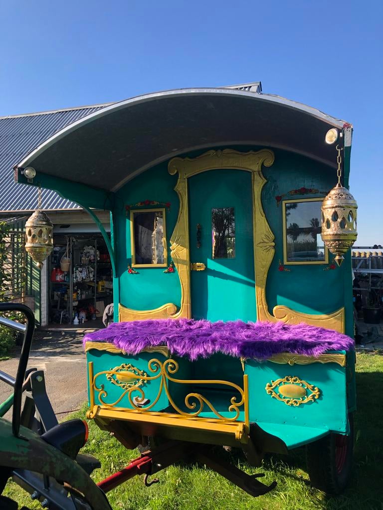 Pipo wagen - zigeuner wagen - gipsy - harry potter kar, Ophalen, Gebruikt, Carnaval