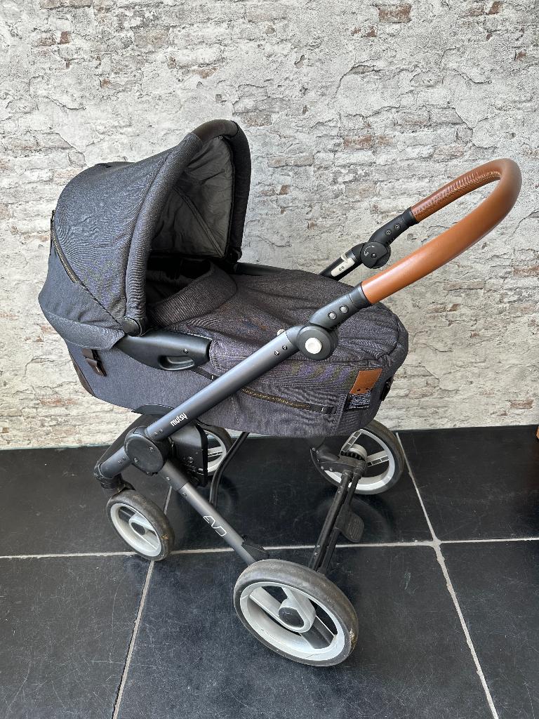 Mutsy Evo kinderwagen Industrial - hele complete set!, Kinderen en Baby's, Ophalen, Zo goed als nieuw, Combiwagen, Mutsy