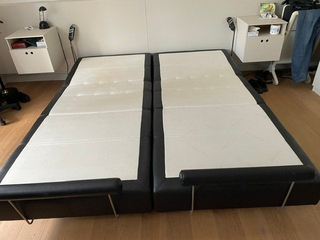 Elektrisch verstelbare bedden, Ophalen, Overige materialen, 90 cm, Eenpersoons