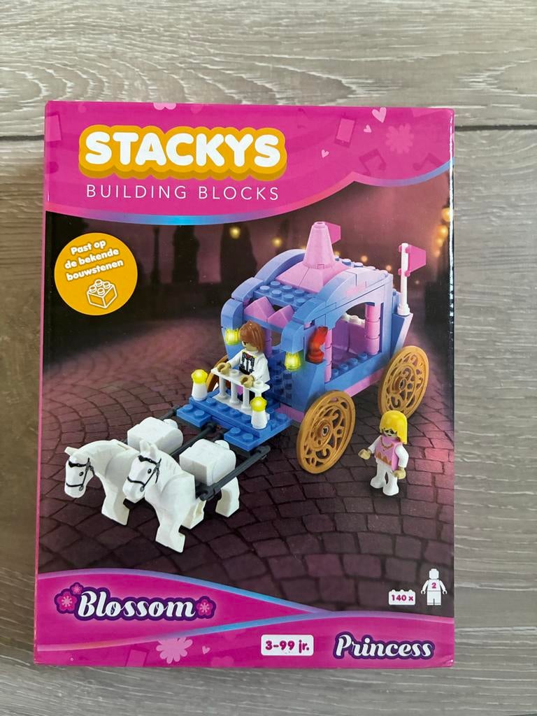 Stackys bouwstenen - princessenkoets, Ophalen of Verzenden, Zo goed als nieuw, Overige merken