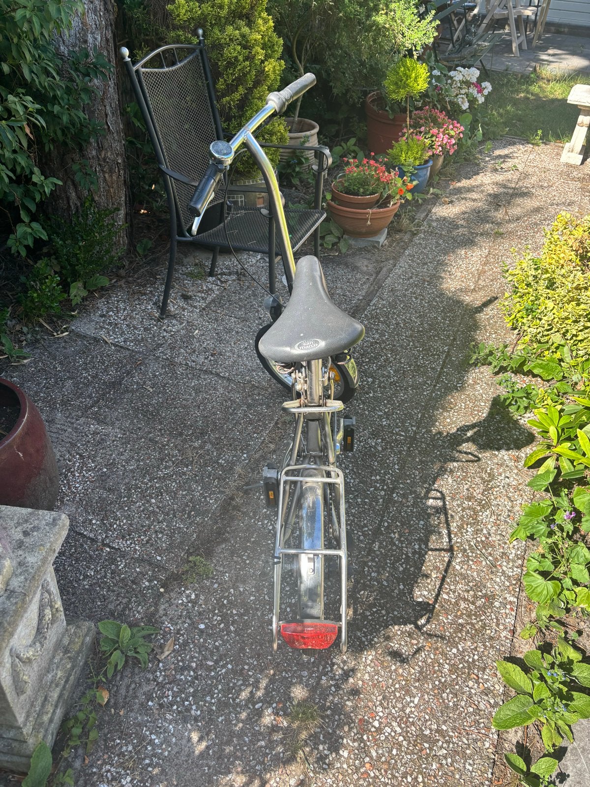 Di Blasi vouwfiets grijs - Compact en handig, Gebruikt, 16 tot 18 inch, Totaal opvouwbaar, Ophalen