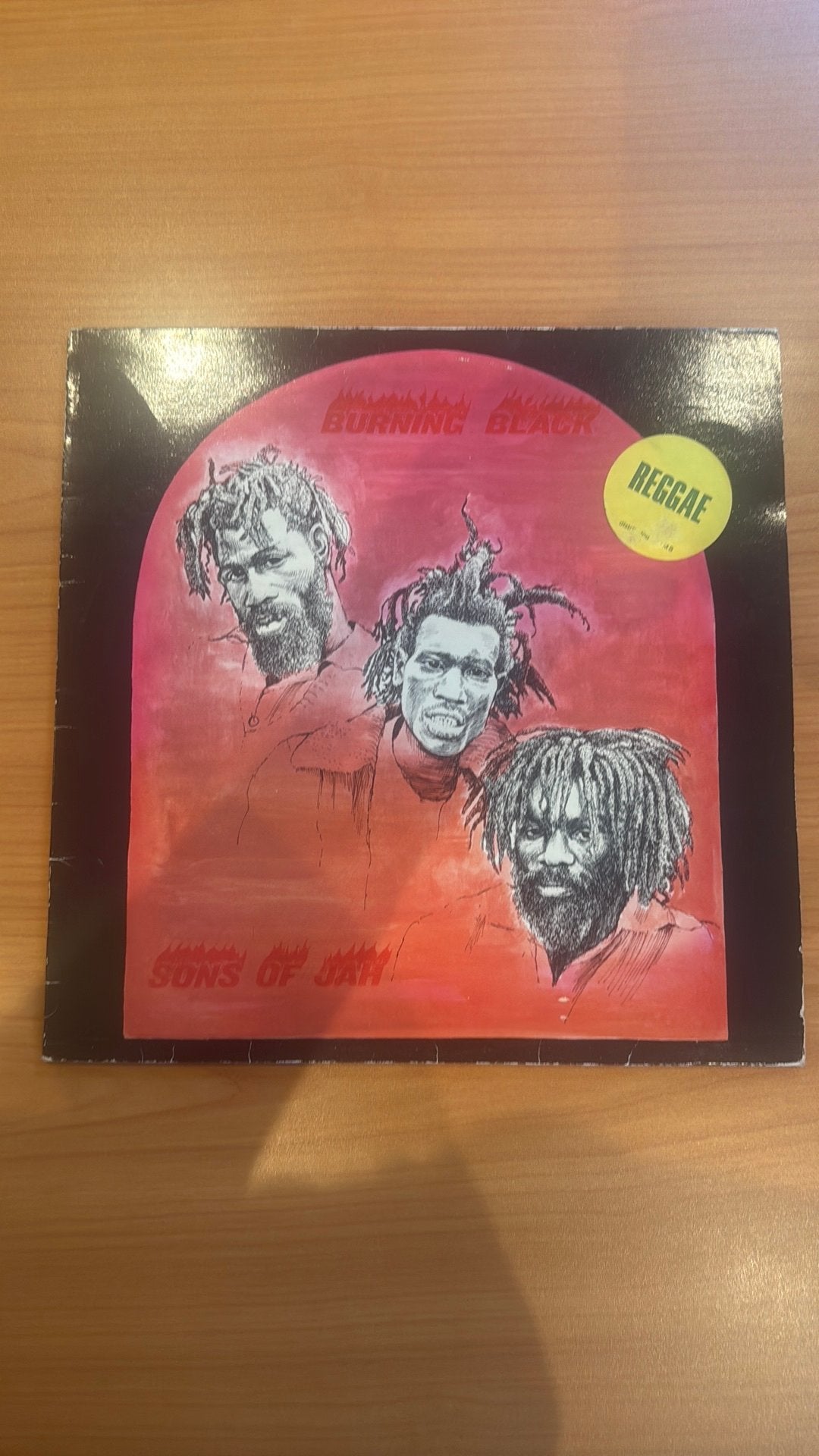 Burning Black - Sons of Jah LP (Reggae Vinyl), Verzenden, Gebruikt