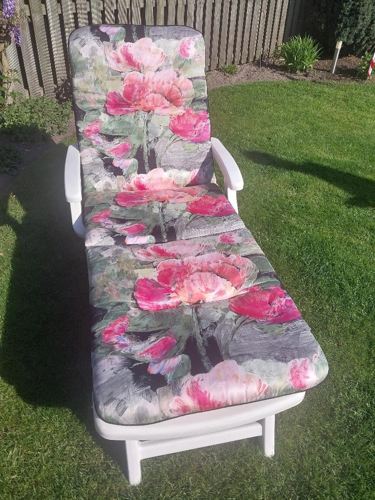 lux ligbed, Tuin en Terras, Ligbedden, Ophalen, Gebruikt, Kunststof