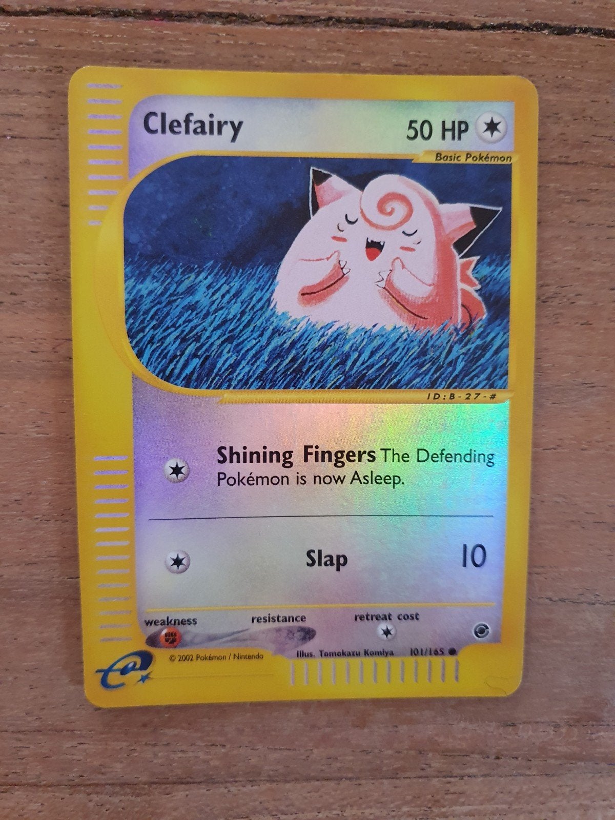 Clefairy 101/165 reverse holo pokemon kaart, Ophalen of Verzenden, Gebruikt