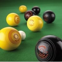 Koersbalspullen 2 sets incl matten, ballen en kar, Ophalen, Gebruikt, Overige typen