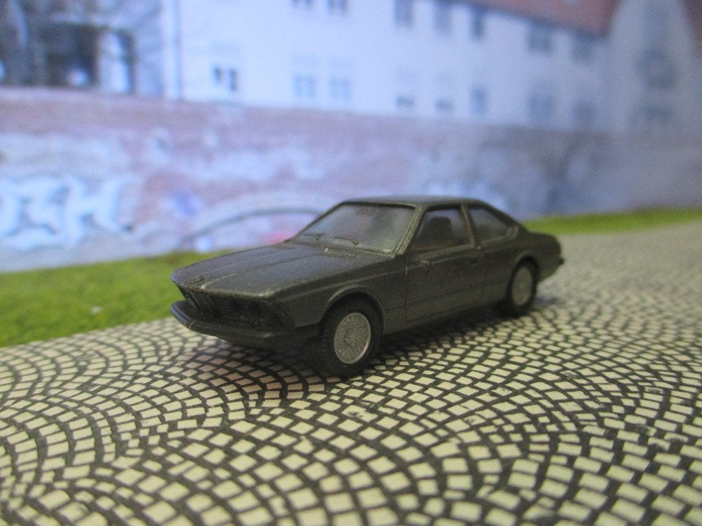 BMW E26 628 / 630 / 633 / 635 donkergroen met BBS velgen, Ophalen of Verzenden, Zo goed als nieuw, Auto, Herpa