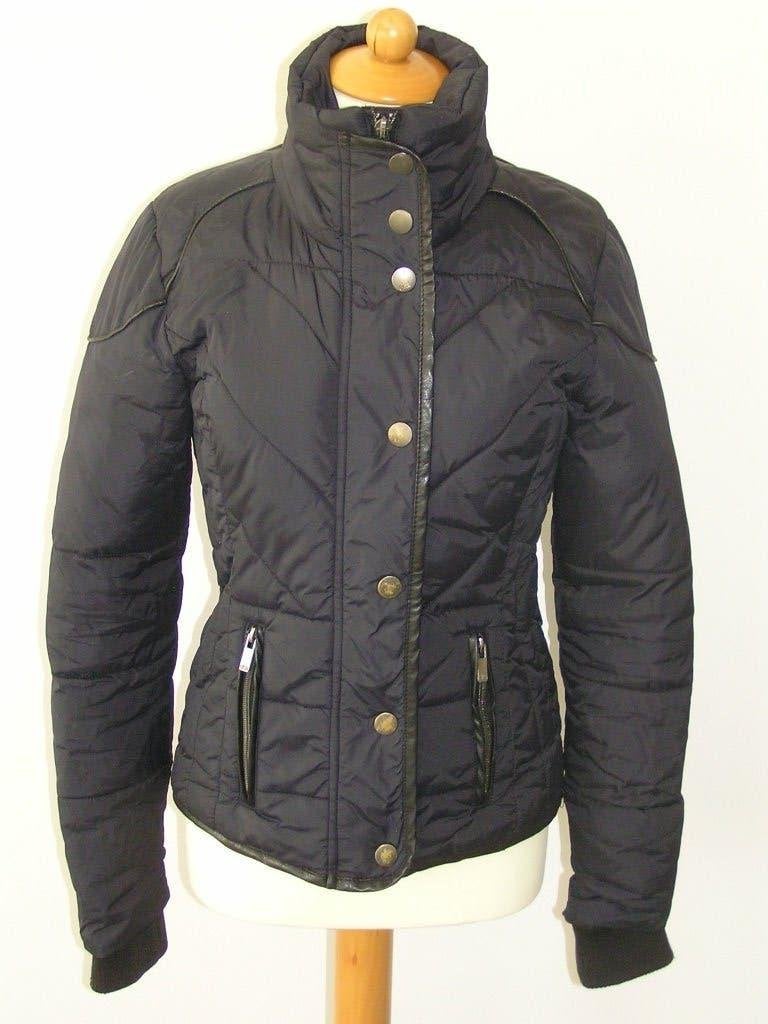 Zwarte getailleerde Eksept winterjas maat XS., Zwart, Nieuw, Ophalen of Verzenden, Eksept