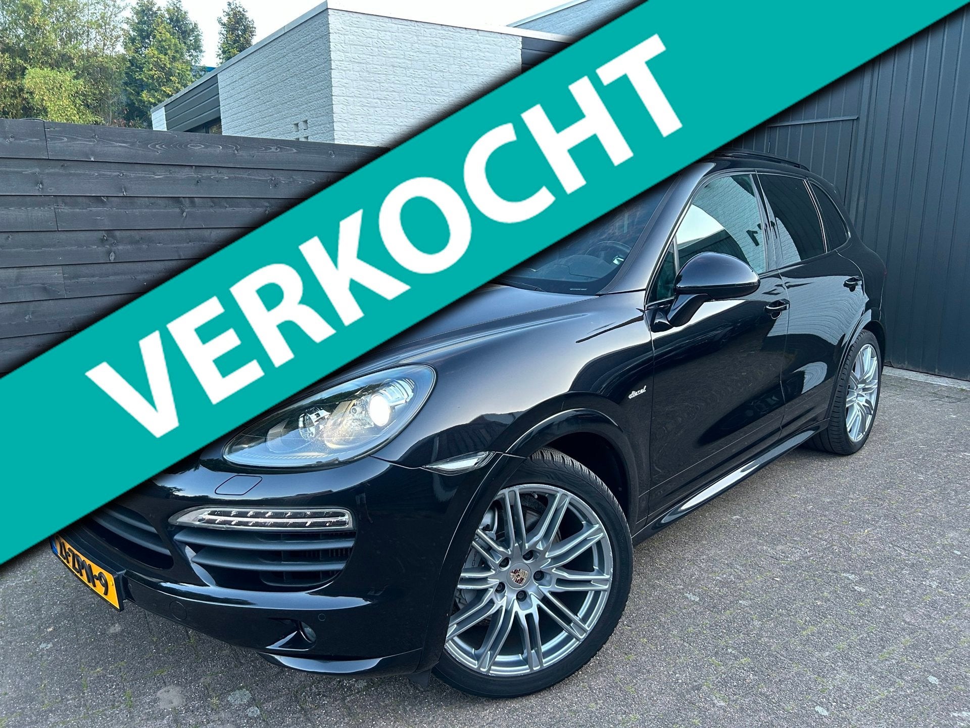 Porsche Cayenne 4.2 D S, pano, ACC Bose Org NL, 2e eig., Auto's, Automaat, Zwart, Bedrijf, Diesel