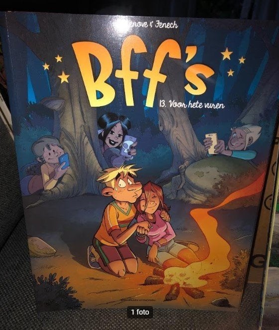voor hete vuren bff 's b3, Boeken, Eén stripboek, Ophalen of Verzenden, Zo goed als nieuw