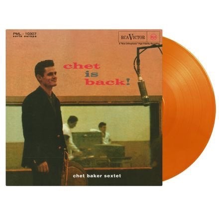 Chet Baker - Chet Is Back!  (Limited Numbered Orange Vinyl), Cd's en Dvd's, LP, Verzenden, 12 inch, Nieuw in verpakking