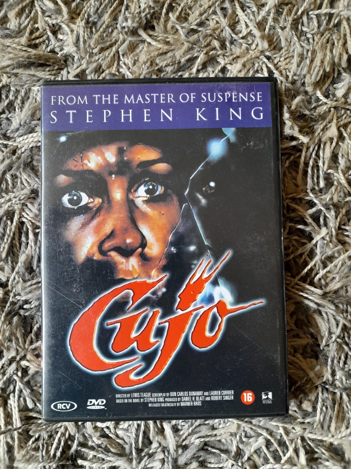 dvd cujo, Vanaf 16 jaar, Ophalen of Verzenden, Zo goed als nieuw, Nederlands