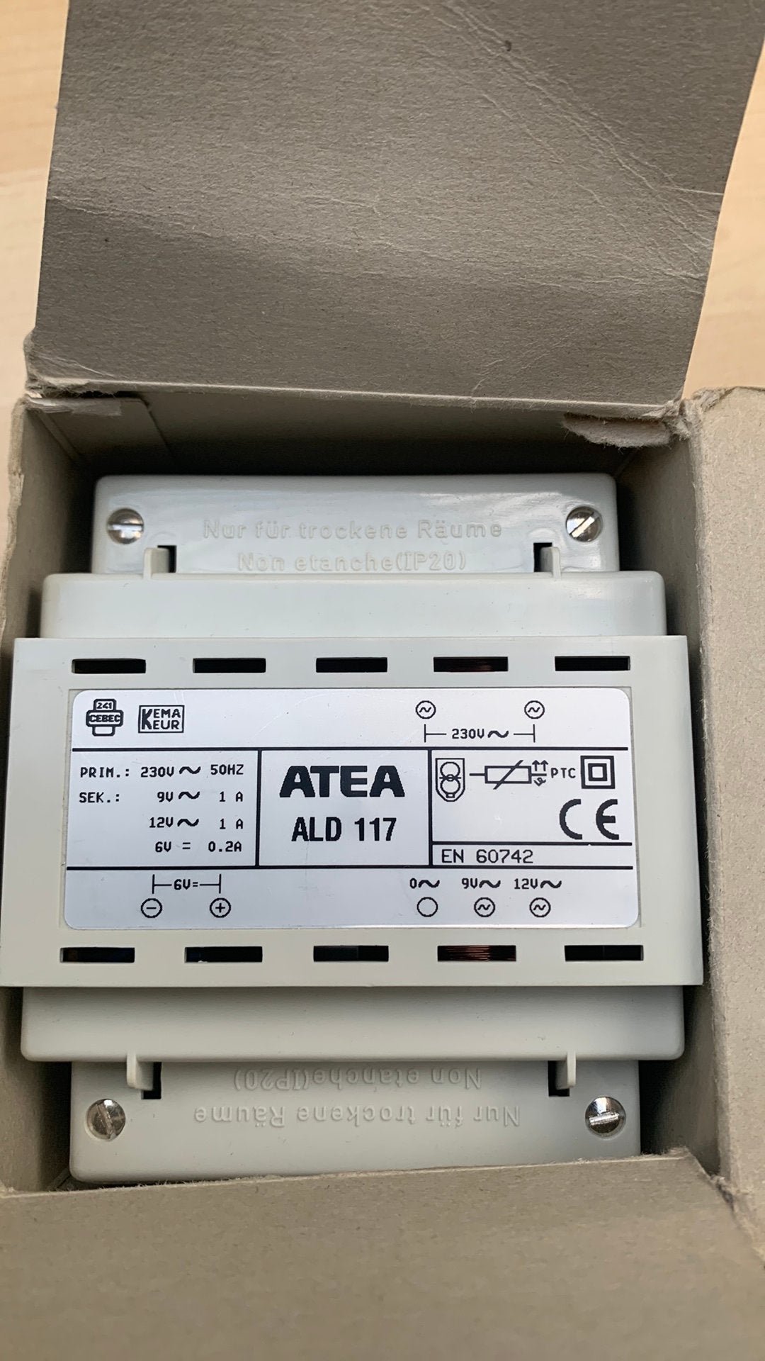 Trafo Atea  ALD 117, Verzenden, Overige typen
