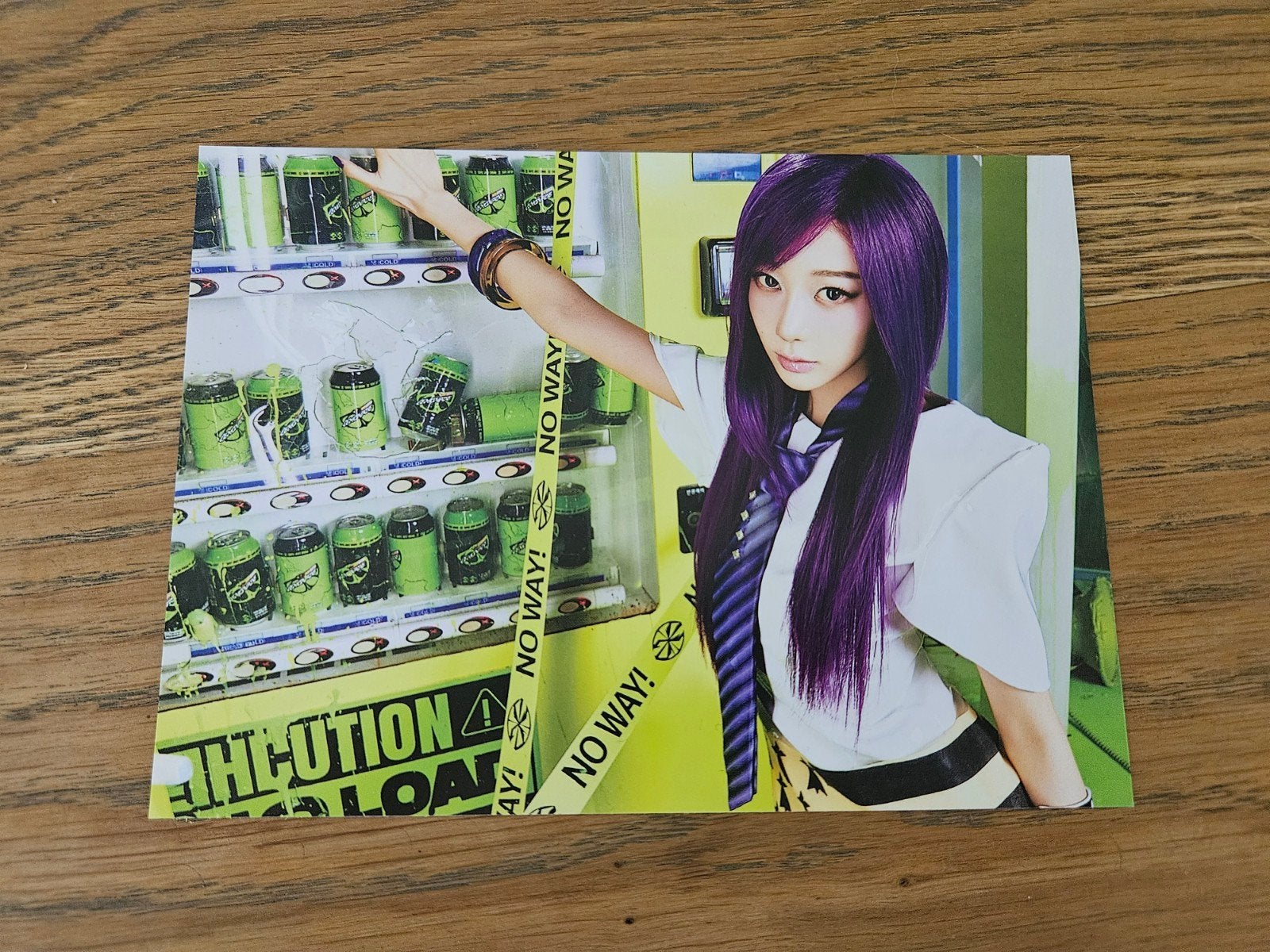 Aespa Giselle Lemonade Postcard K-Pop, Ophalen of Verzenden, Nieuw, Foto of Kaart
