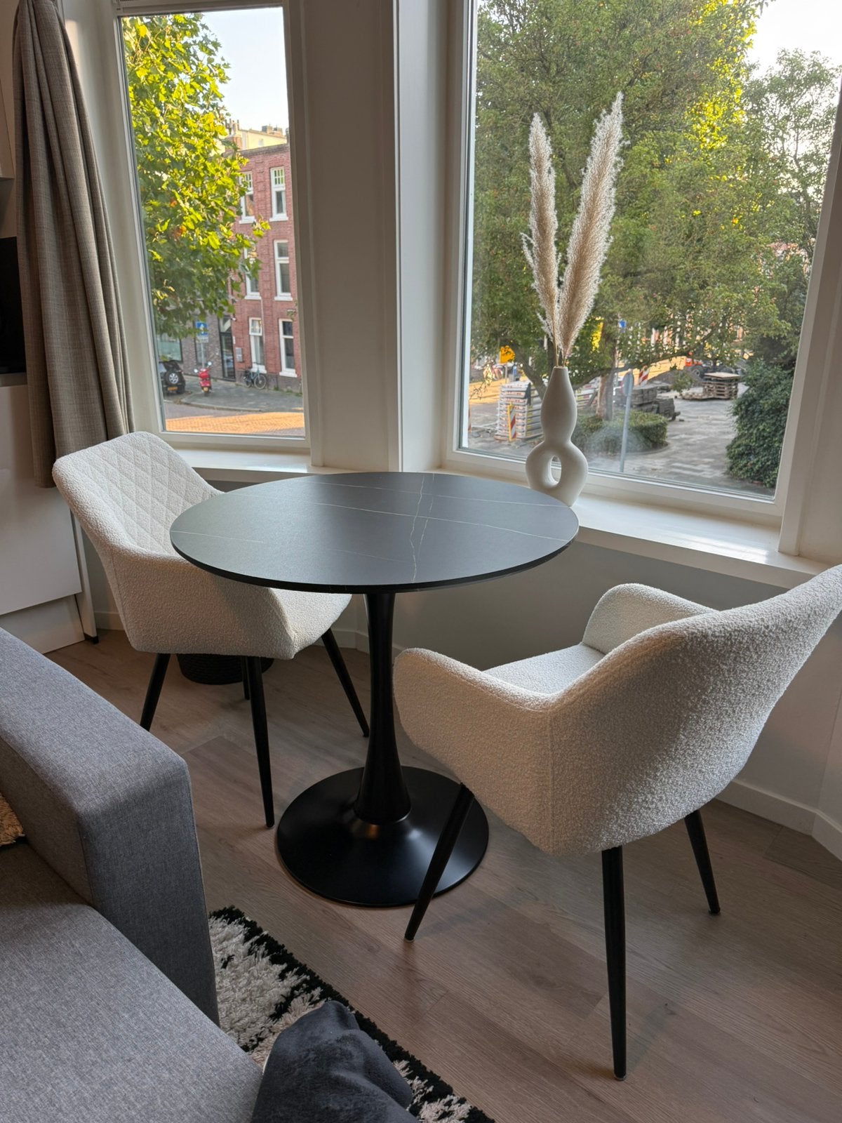 Teddy stoelen, Ophalen, Zo goed als nieuw, Wit, Twee