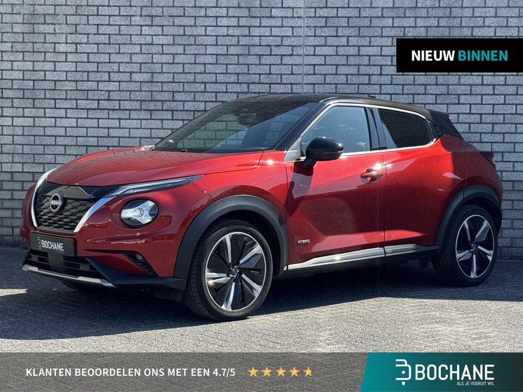 Nissan Juke 1.6 Hybrid N-Design | Trekhaak | 360° Camera |, Auto's, Nissan, Met garantie (alle), Origineel Nederlands, Bedrijf