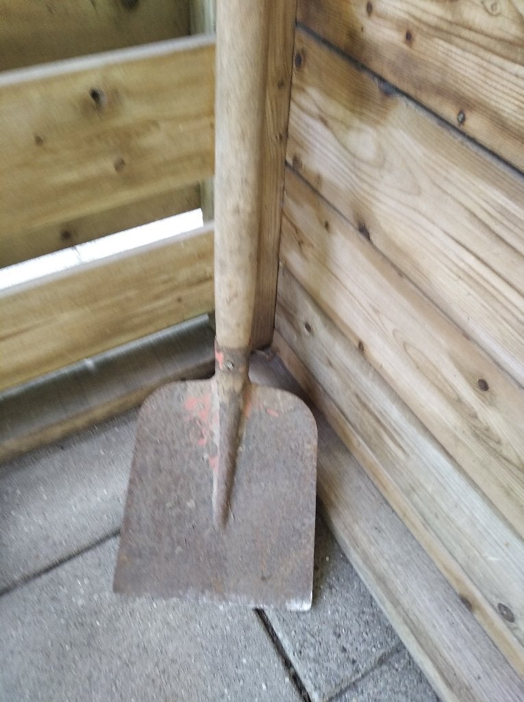 Schep schop, Tuin en Terras, Hand-tuingereedschap, Ophalen, Gebruikt, Schop