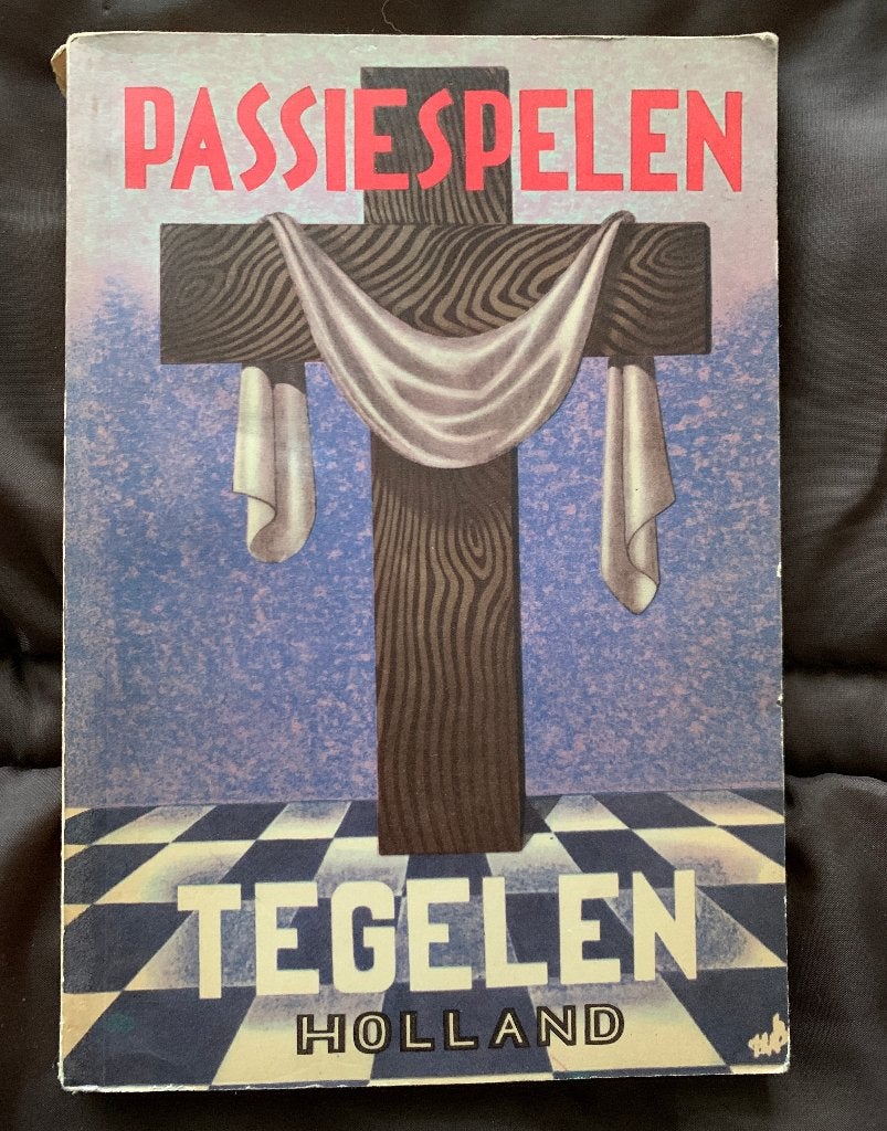 Boekje Passiespelen Tekst De Passie - Tegelen 1940 Passion, Ophalen of Verzenden, Zo goed als nieuw, Ballet of Musical