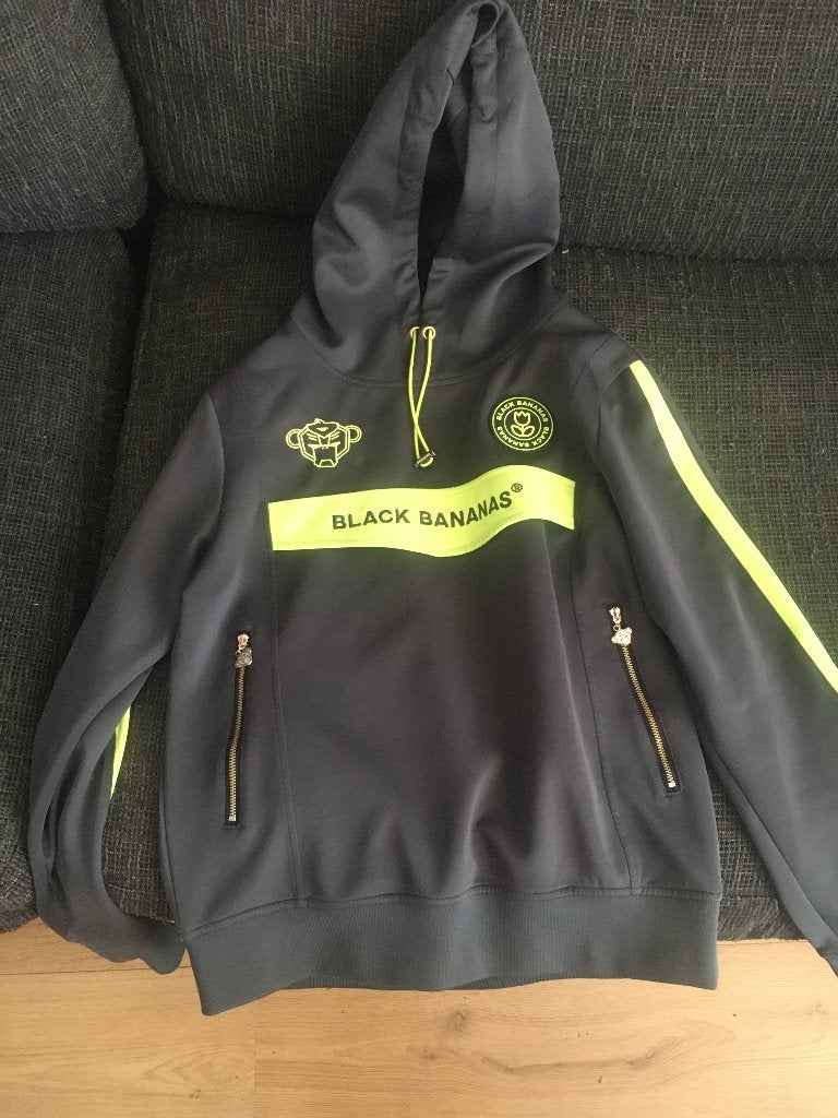 Black Bananas Hoodie, Zwart, Ophalen of Verzenden, Zo goed als nieuw, Black Bananas