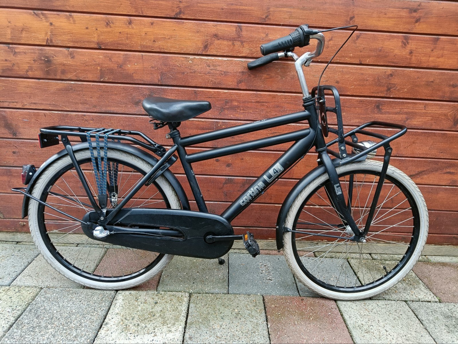 Prachtige Cortina U4 Transporter 24 inch jongensfiets met 3V, Ophalen, Terugtraprem, 24 inch, Cortina U4 transportfiets