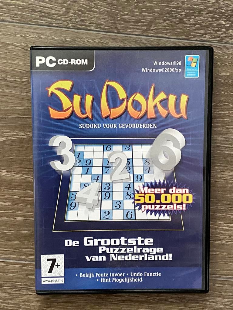 GRATIS SU DOKU voor gevorderden! Pc cd-rom, Ophalen, Overige merken, Nieuw