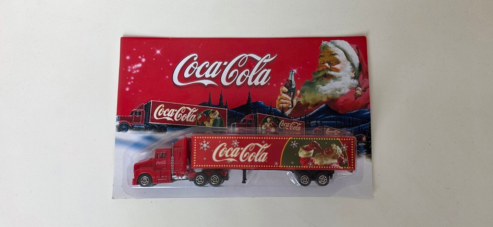 Coca-Cola Christmas Truck in originele verpakking, Ophalen of Verzenden, Nieuw, Bus of Vrachtwagen, Overige merken
