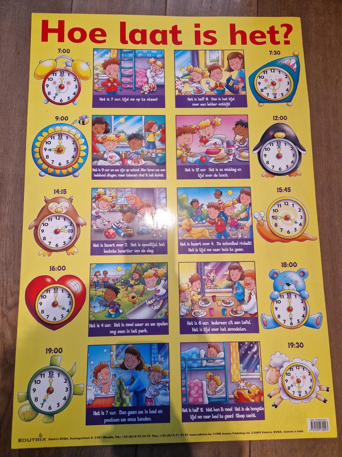 5 educatieve posters voor de kinderkamer - Zo goed als nieuw, Ophalen, Zo goed als nieuw, Foto of Poster