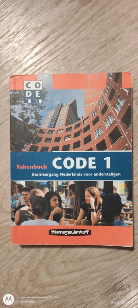 Code 1 Takenboek - Nederlands voor anderstaligen, Boeken, Studieboeken en Cursussen, Onbekend, Ophalen of Verzenden, Zo goed als nieuw