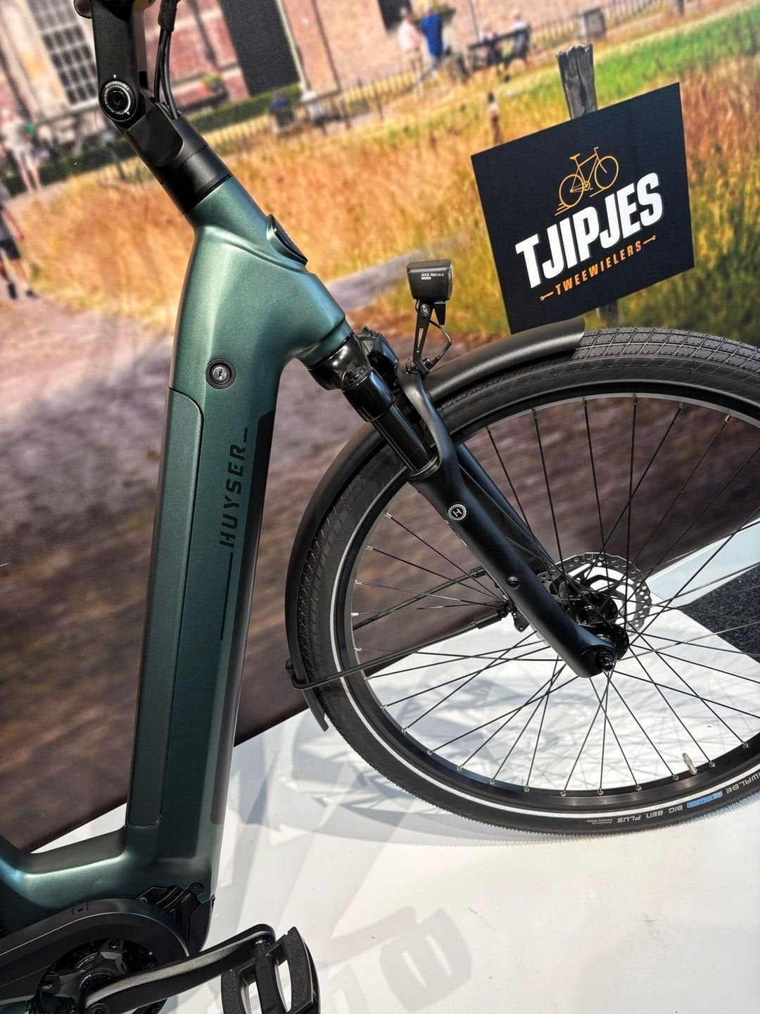 Huyser Maleo 2026 Dames E-bike Groen | 48/53/57 cm | €2.999, Fietsen en Brommers, Overige merken, -, -, Nieuw