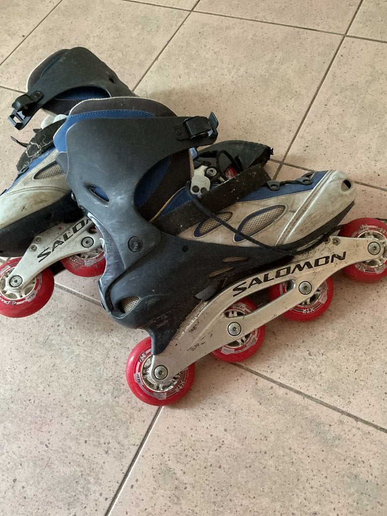 Skates, Sport en Fitness, Skeelers, Gebruikt, Heren, Inline skates 4 wielen, Salomon