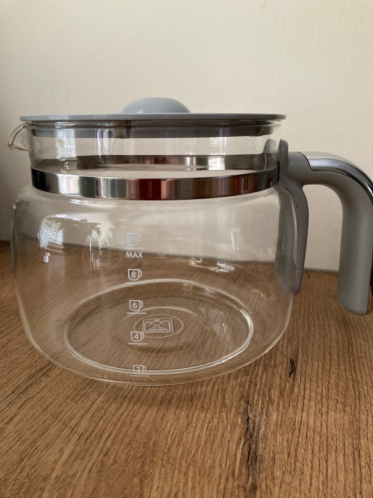 Smeg glazen koffiekan in nette staat, Ophalen of Verzenden, Zo goed als nieuw
