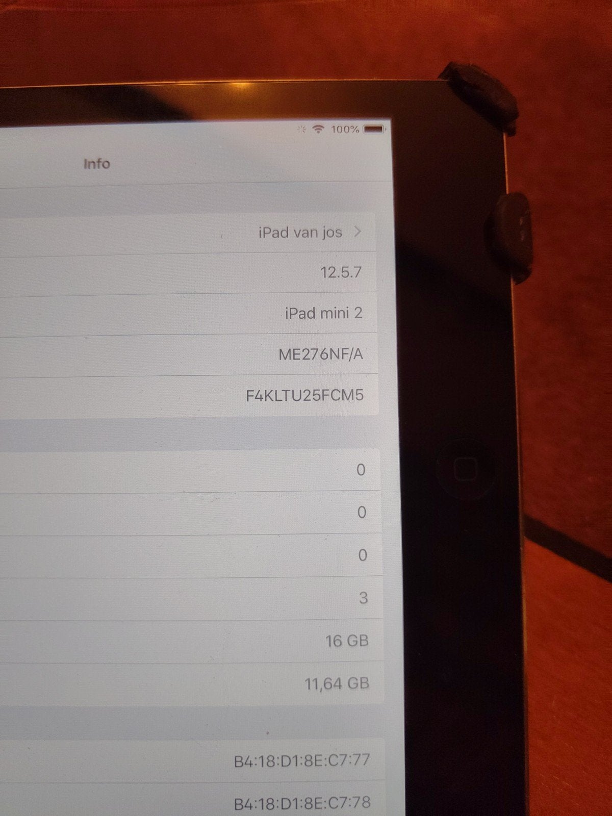 iPad mini 2, Computers en Software, Ophalen of Verzenden, 8 inch, Apple iPad, 16 GB