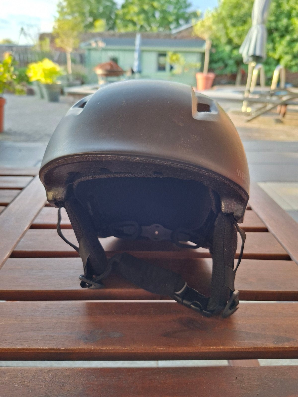 Quechua skihelm PST500 zwart, maat S (52-55cm), Ophalen