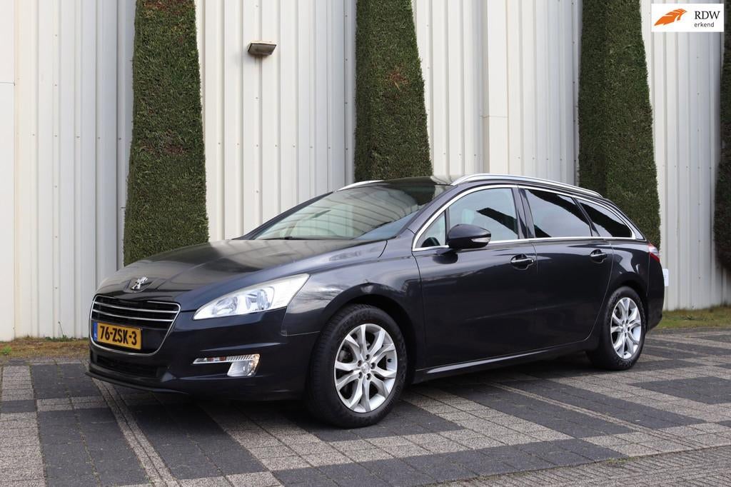 Peugeot 508 SW 1.6 THP Blue Lease Executive Climate Control,, Voorwielaandrijving, Gebruikt, Zwart, Leder en Stof