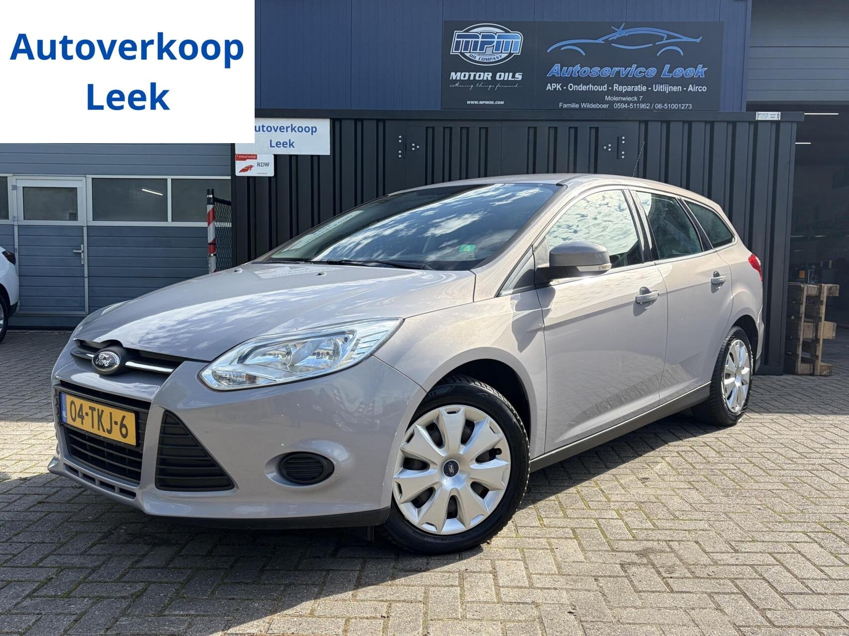 Ford Focus Wagon 1.6 TI-VCT Lease Trend Nieuwe APK, Stof, Gebruikt, Bluetooth, 4 cilinders