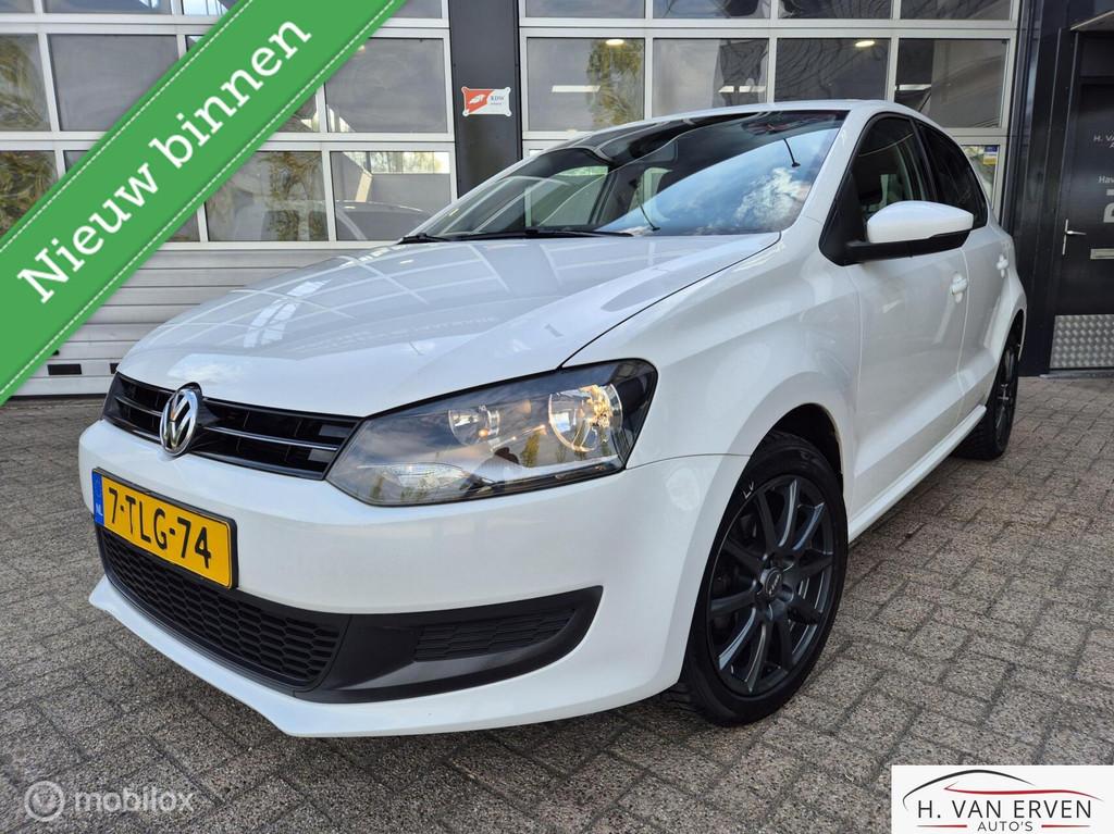 Volkswagen Polo 1.2 BlueMotion 80000KM NAP 2E EIGENAAR AIRCO, Voorwielaandrijving, Euro 5, 40 €/maand, 4 cilinders