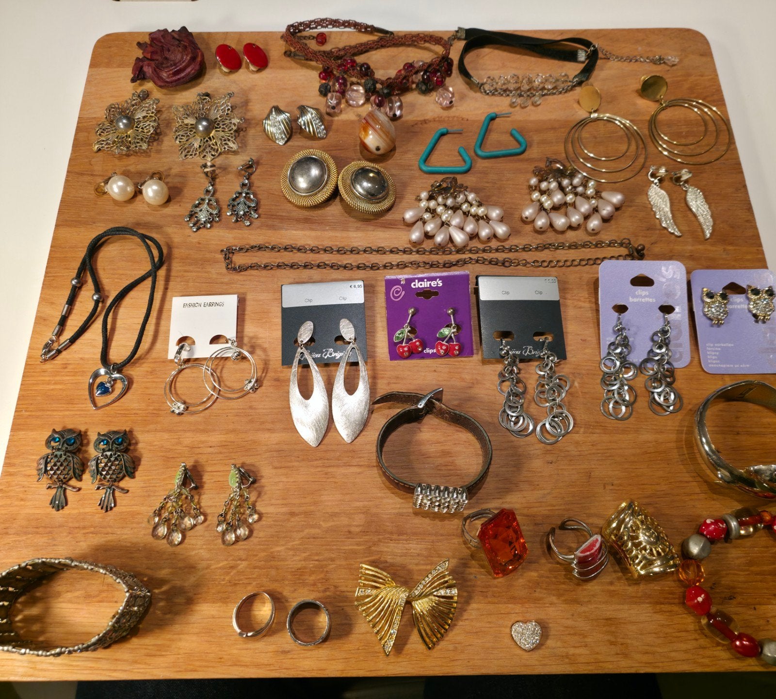 Lot sieraden (onedel), Ophalen, Gebruikt, Overige materialen