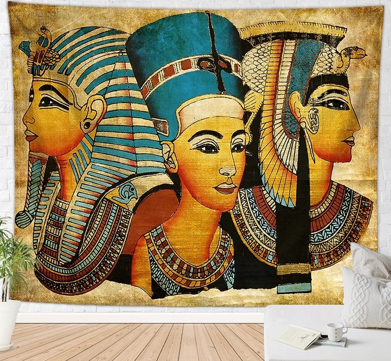 Egyptische Farao Wandkleed / 3D Wand Kleed Tapijt Egypte, Verzenden, Nieuw, Wandkleed