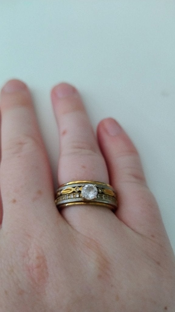 IXXXI ring, Met kristal, Gebruikt, 17 tot 18, Dame