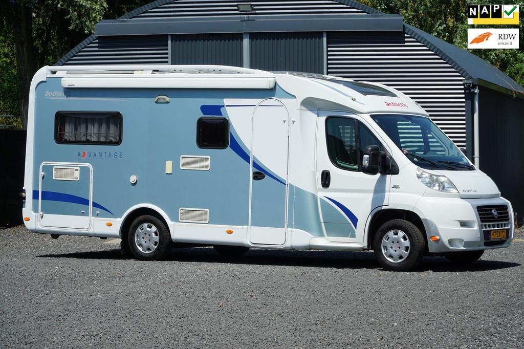 Dethleffs Advantage T6611 Enkele Bedden Garage Fiat 2x Airco, Tot en met 2, 7 tot 8 meter, Bedrijf, Dethleffs