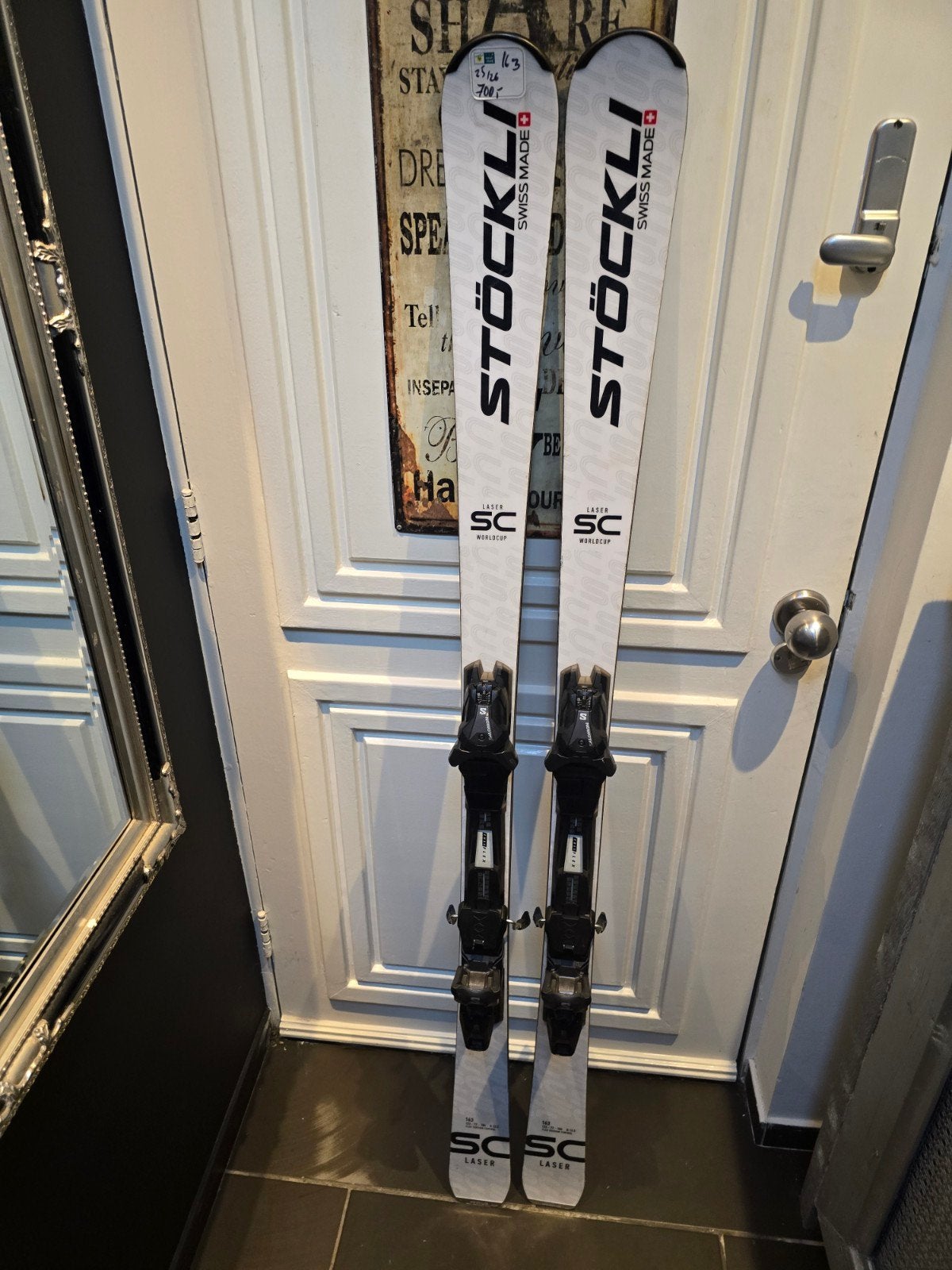 162cm STOCKLI LASER SC 25/26 voor kenners, Overige merken, 160 tot 180 cm, Stockli, Gebruikt