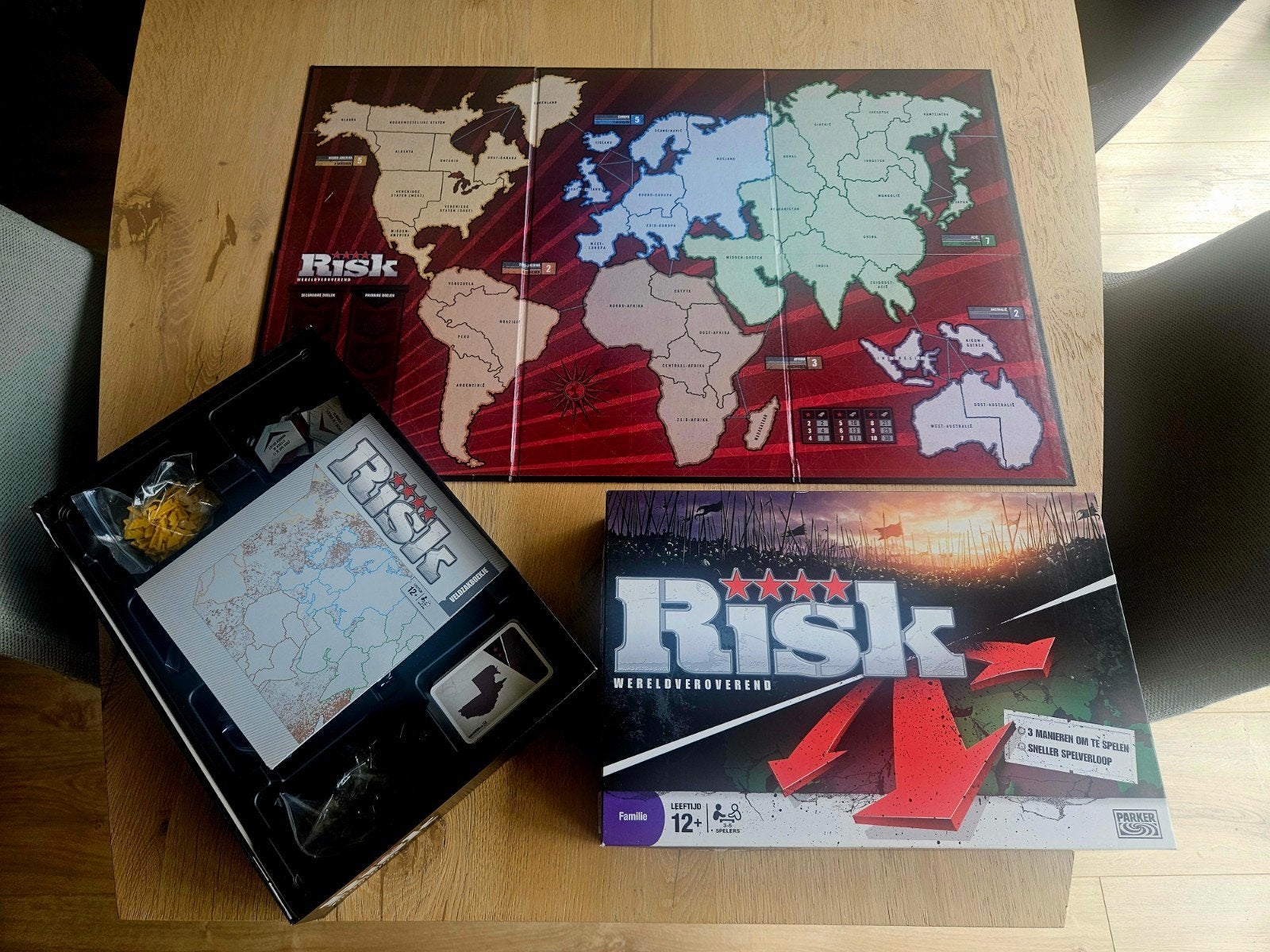 Risk Wereldooroverend Bordspel - Zo goed als nieuw, Vijf spelers of meer, Ophalen, Zo goed als nieuw, Parker