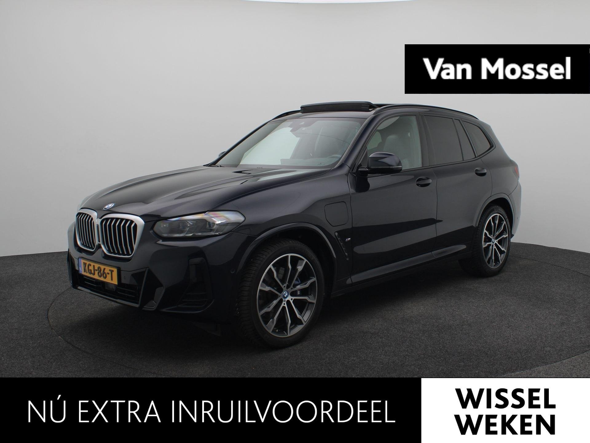 BMW X3 xDrive30e High Executive | M-Sport | Pano| | HK Audio, Auto's, Verwarmde buitenspiegels, Gebruikt, 4 cilinders, Zwart