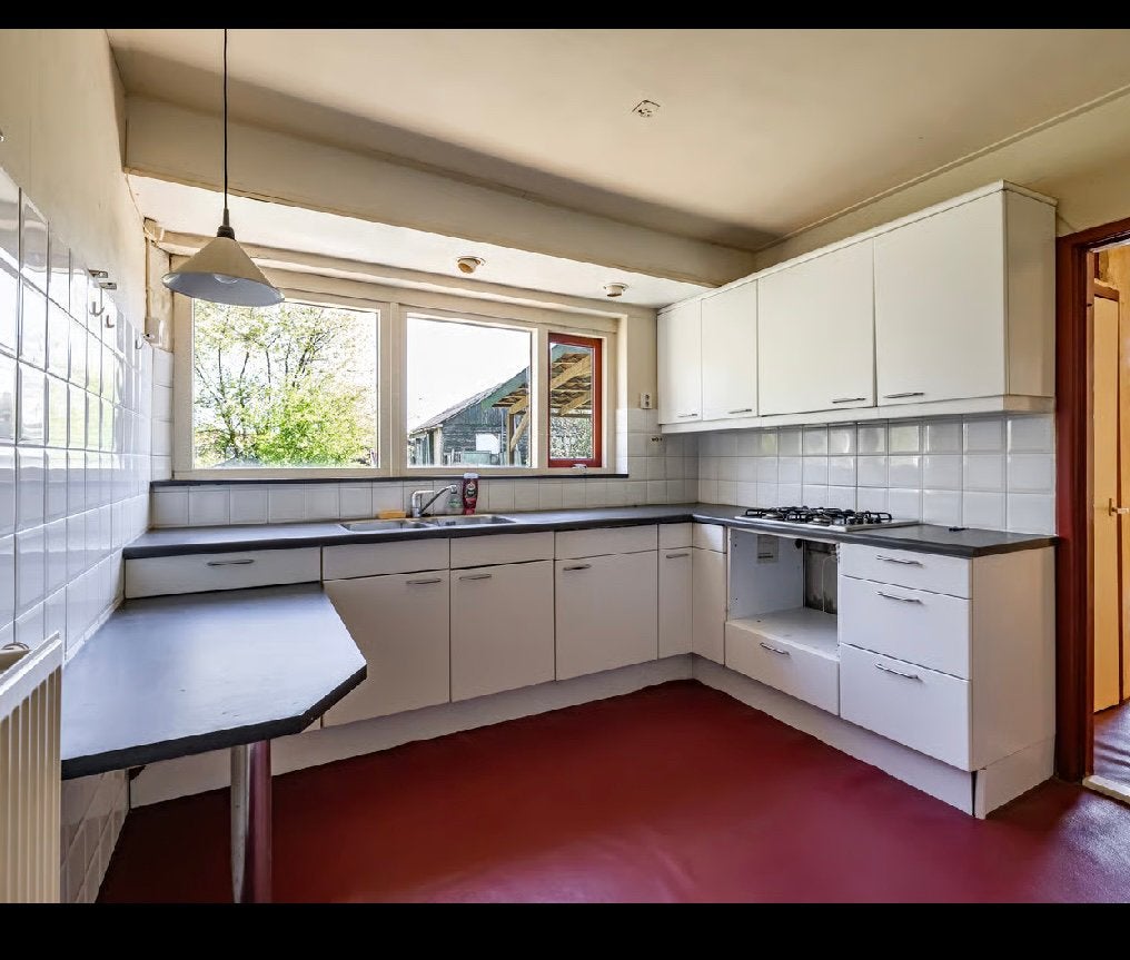 Complete keuken, Ophalen, Gebruikt, Wit, Hoekkeuken